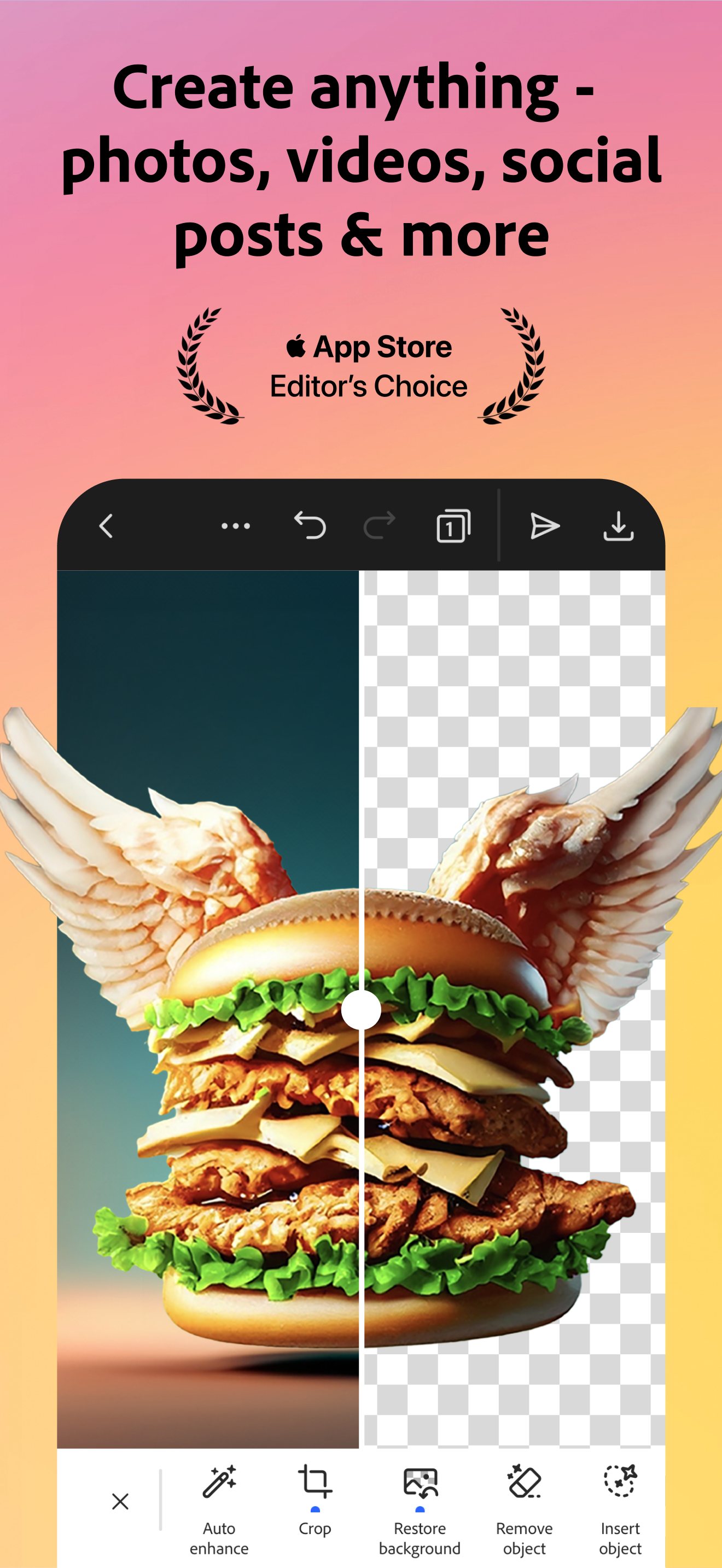 Adobe Express screenshot 1