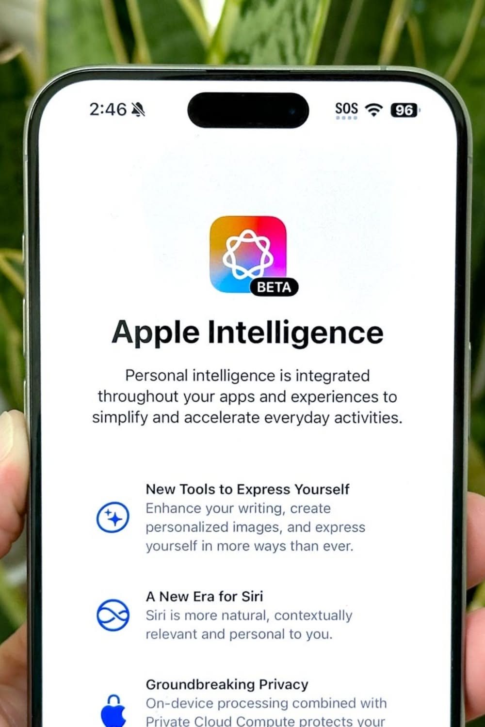 Apple Writing Tools (Write with Siri) screenshot 2