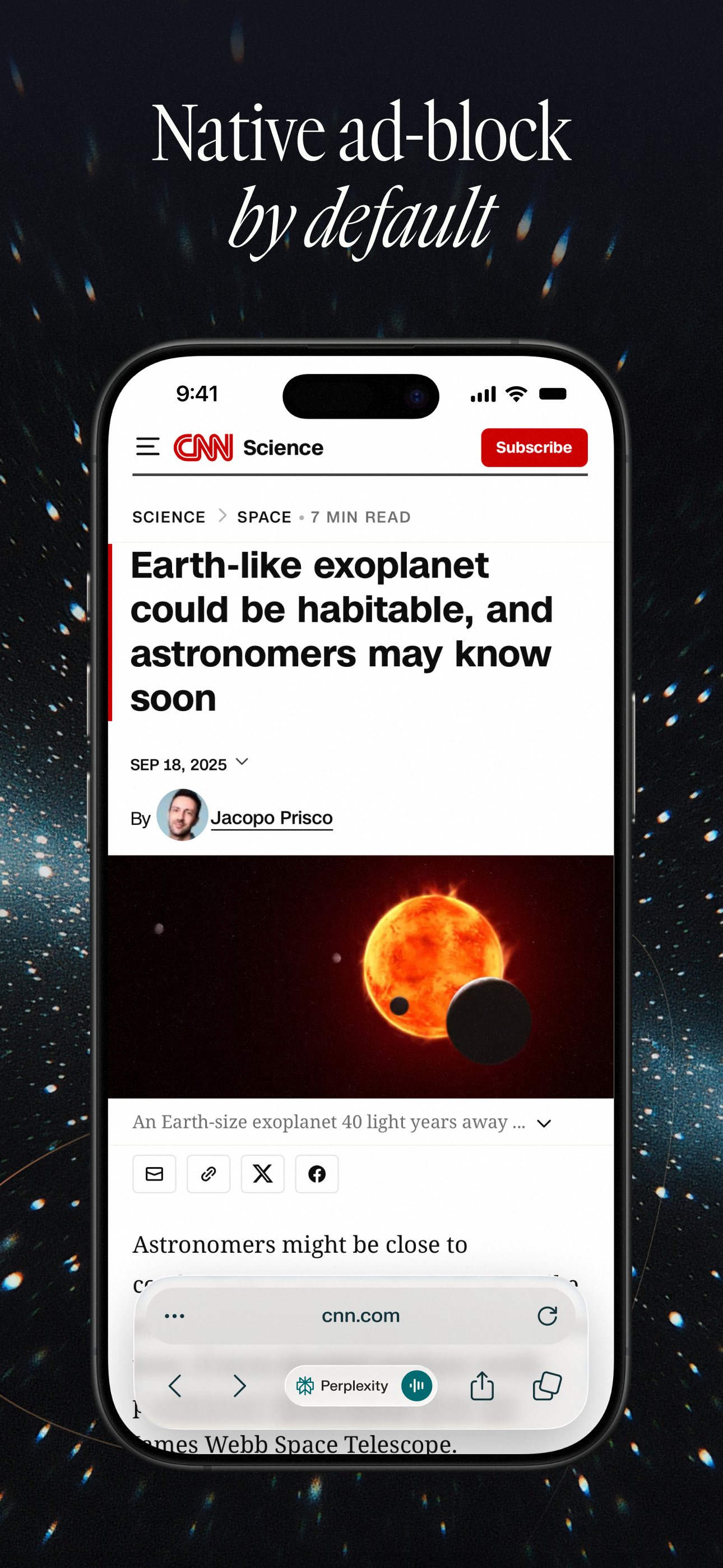 Comet screenshot 5