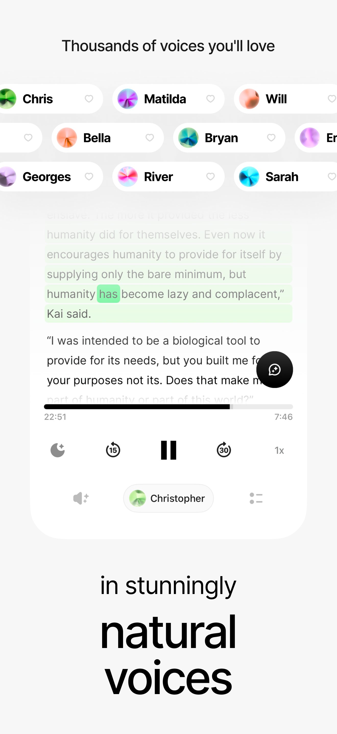 ElevenLabs (ElevenReader and ElevenLabs app) screenshot 2