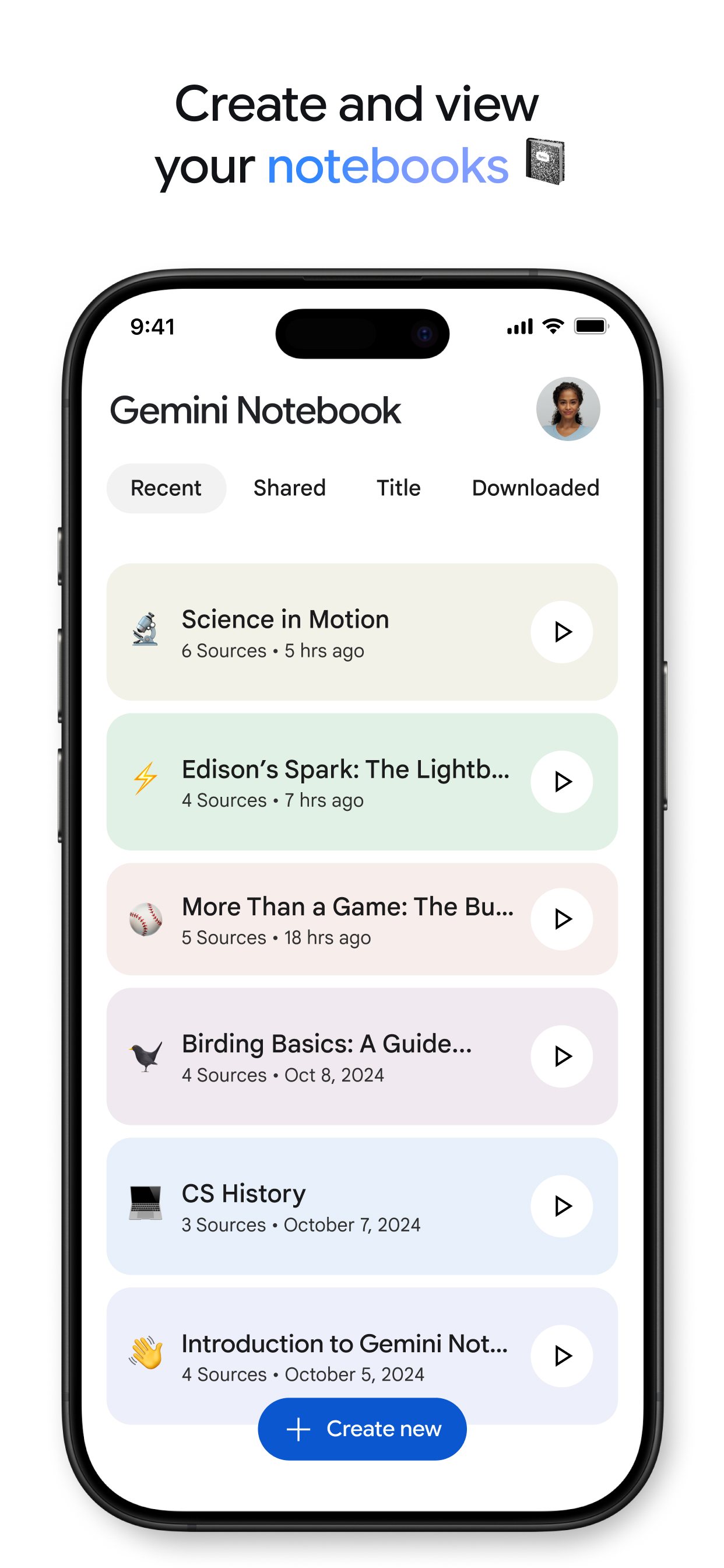Gemini Notebook (formerly NotebookLM) screenshot 2