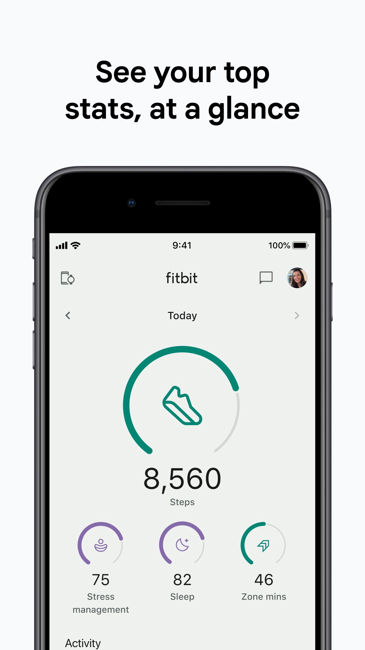 Google Health (formerly Fitbit) with Health Coach screenshot 1