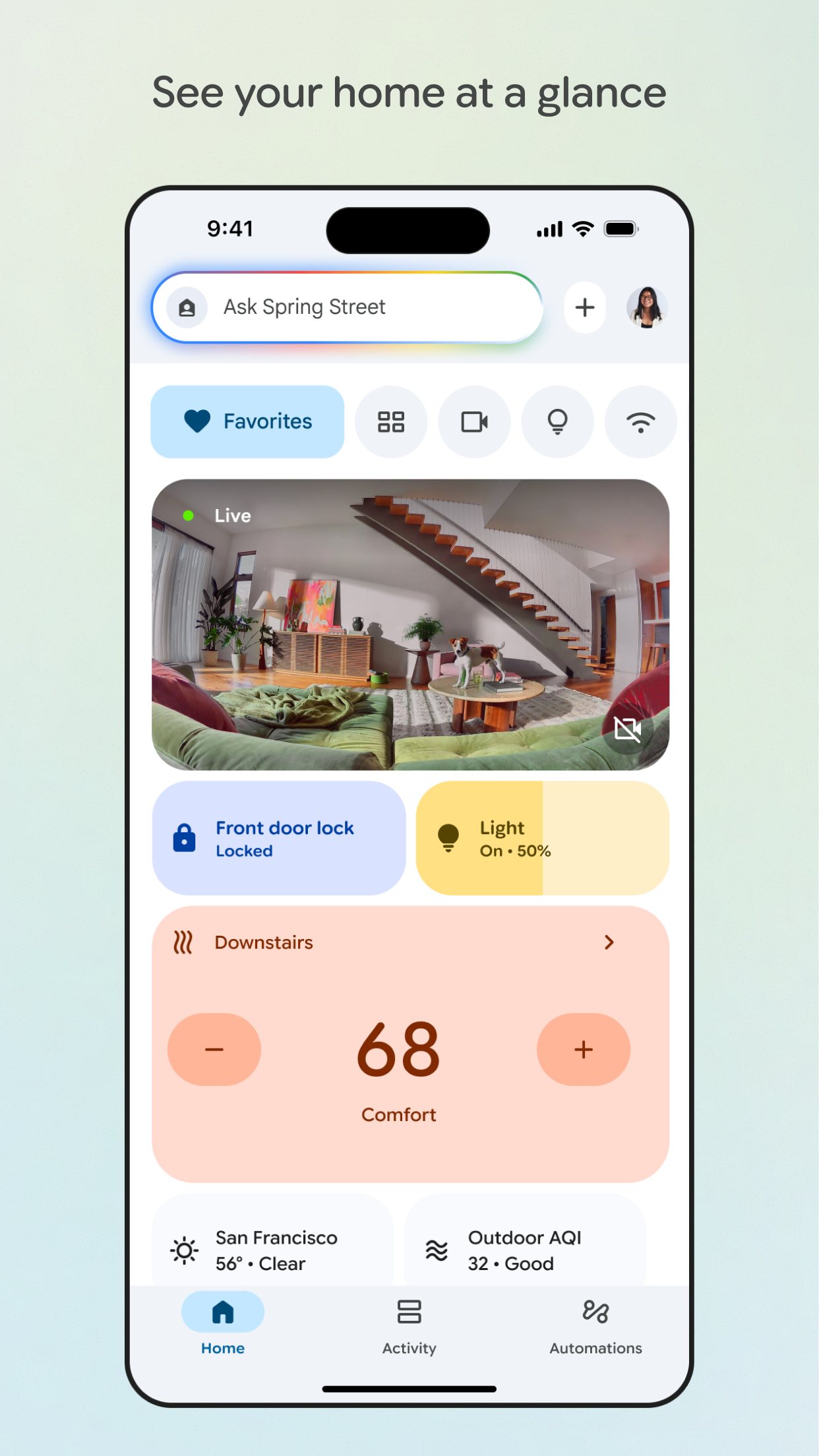 Google Home with Gemini screenshot 1