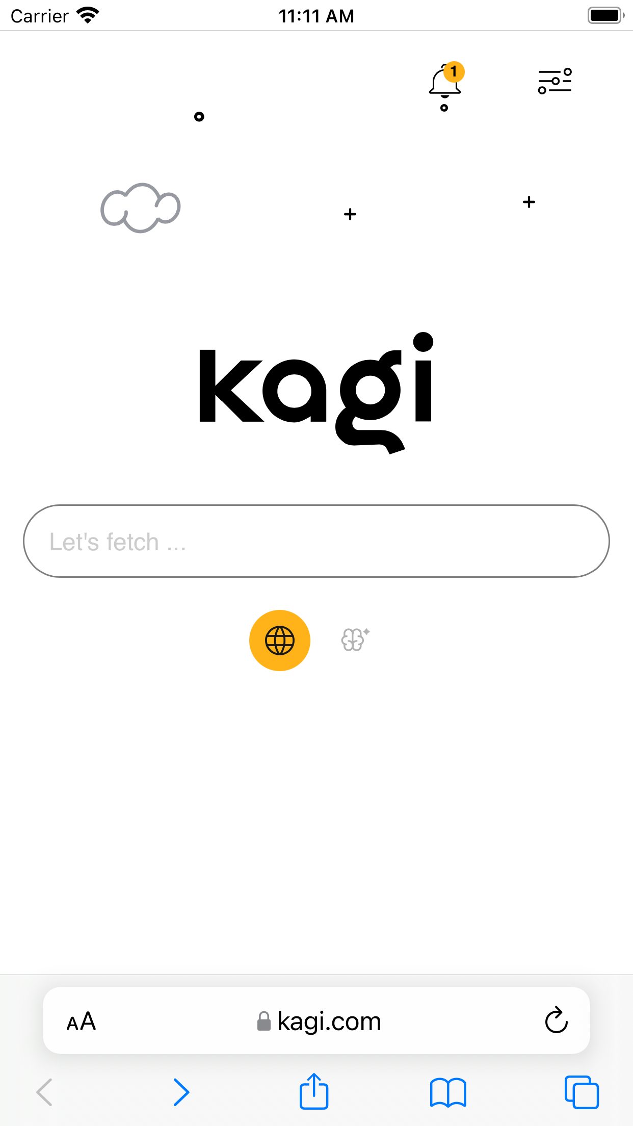 Kagi screenshot 6
