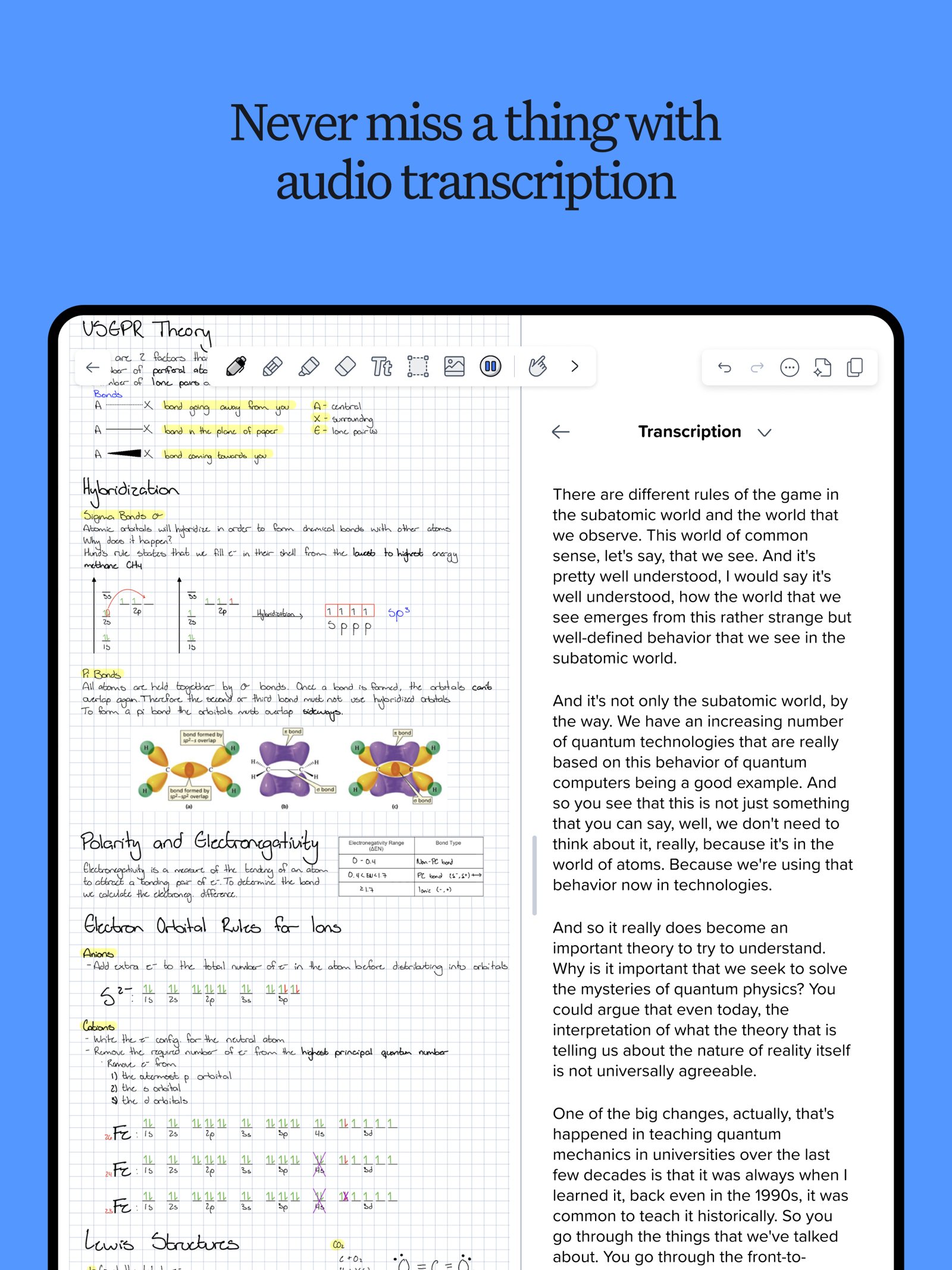 Notability screenshot 6