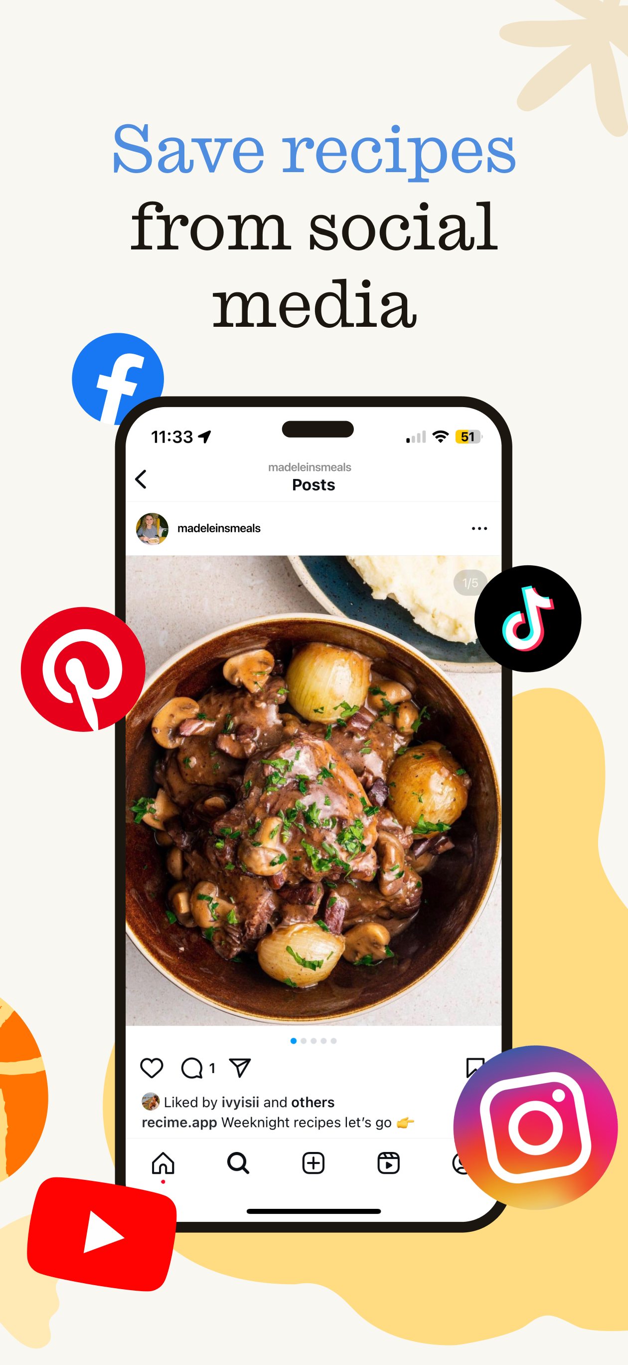 ReciMe screenshot 1